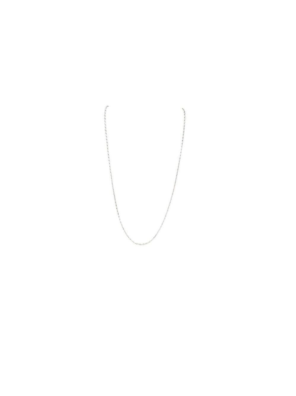 Unbranded Sterling Silver Chain Necklace, One Size